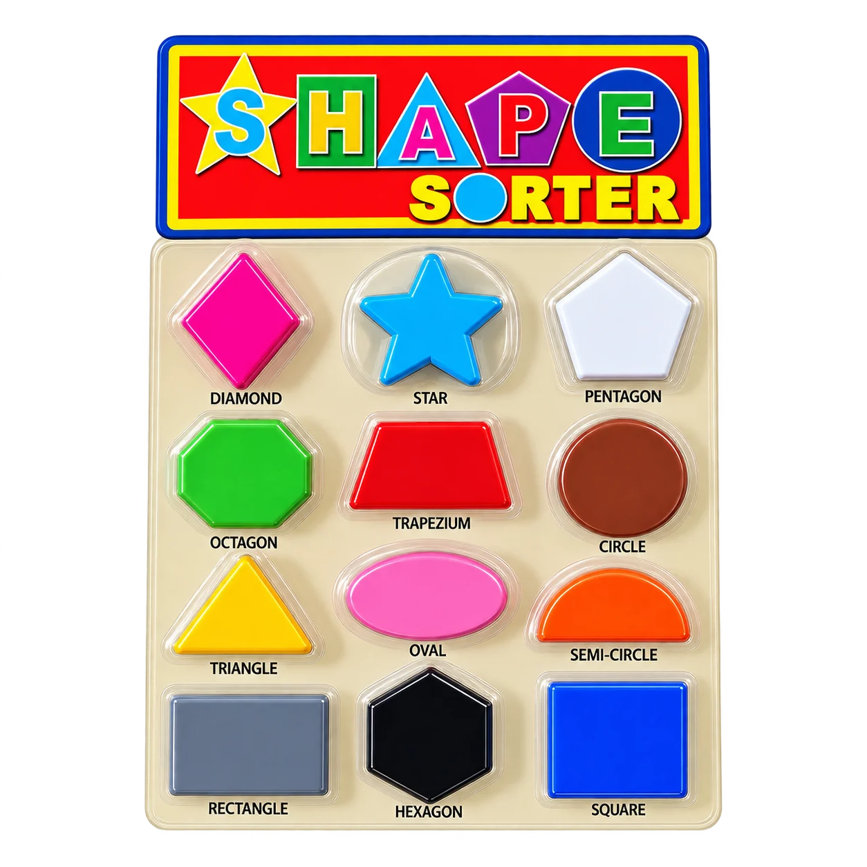 Shape Sorter Display Pack